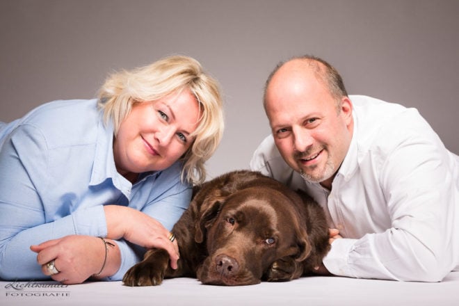Paar mit Hund Shooting in Bonn