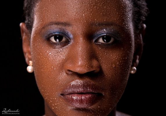 Portrait Closeup portrait closeup bei Lichtwunder